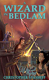 A Wizard in Bedlam eBook edition cover art