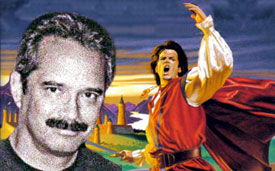 Rogue Wizard cover artist Peter Peebles