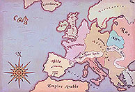 Color Merovence Map by Ashley Cser